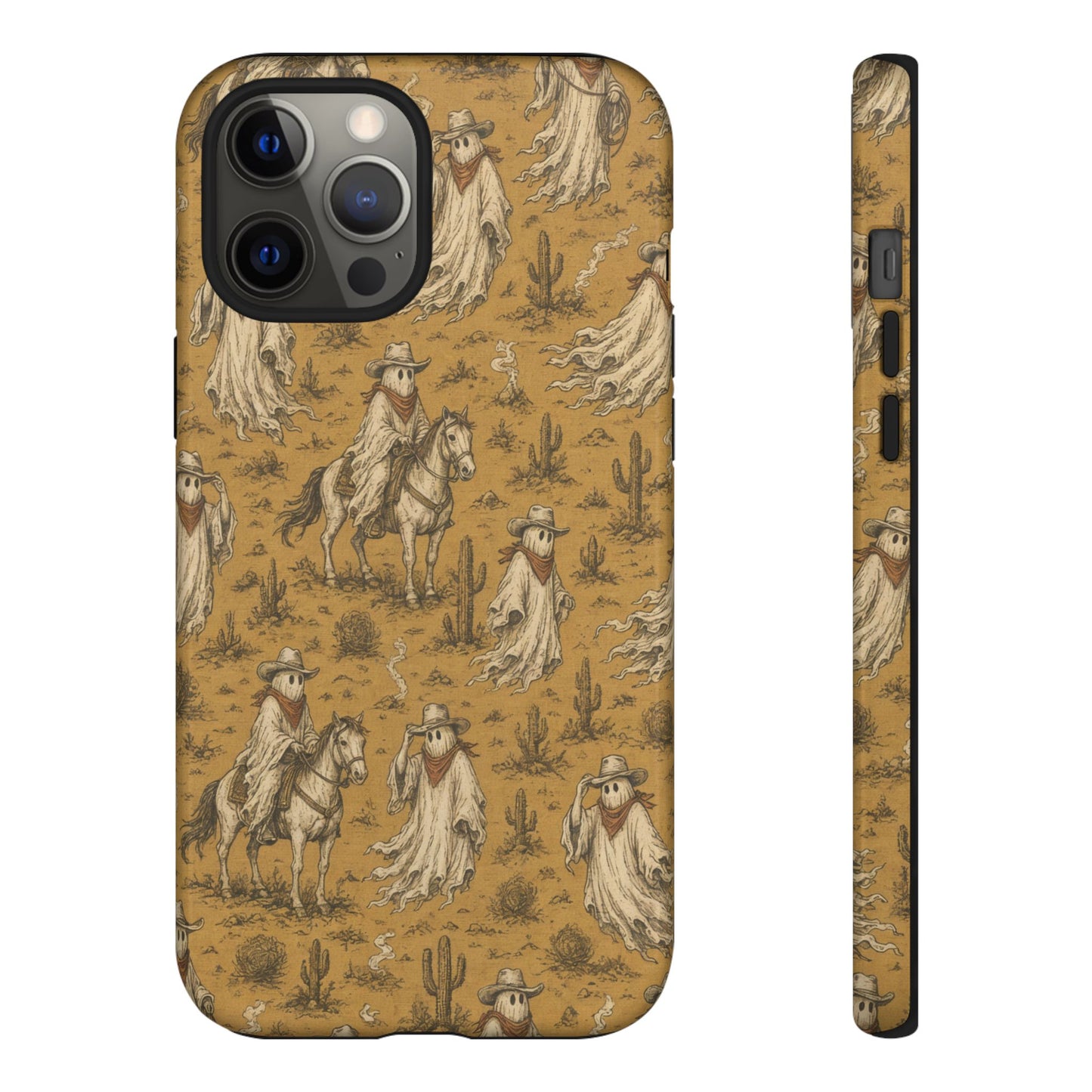 Ghost Cowboy Toile Tough Case