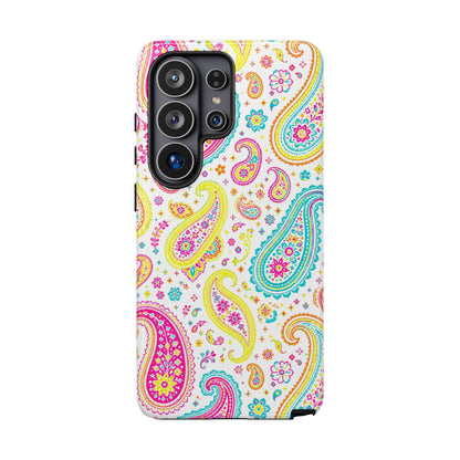 Neon Paisley Tough Case