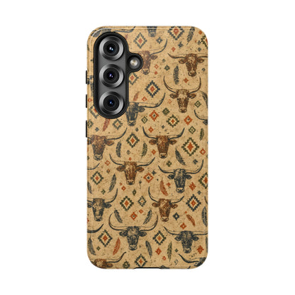 Longhorn Aztec Tough Case