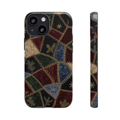 Winter Crazy Quilt Tough Case