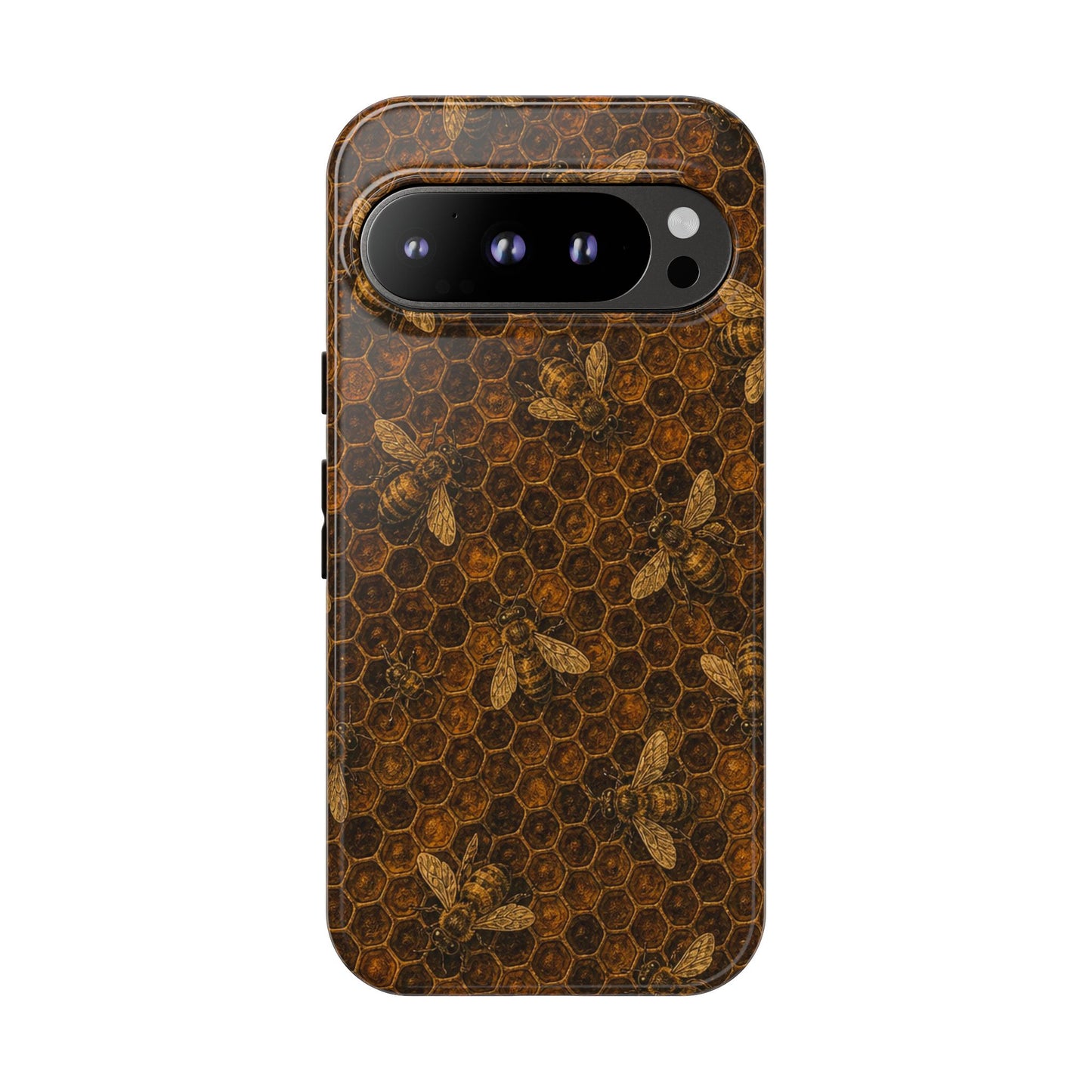 Golden Honeycomb Tough Case