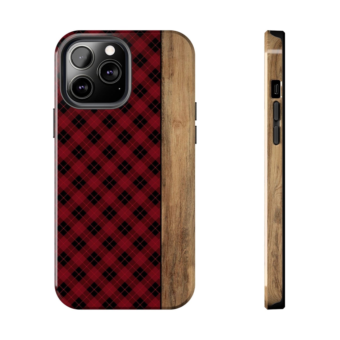 Red Plaid Phone Case