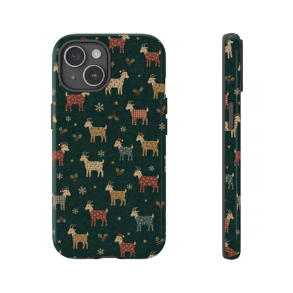 Yuletide Goats Tough Case