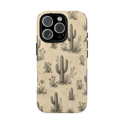Cactus Sketch Tough Case