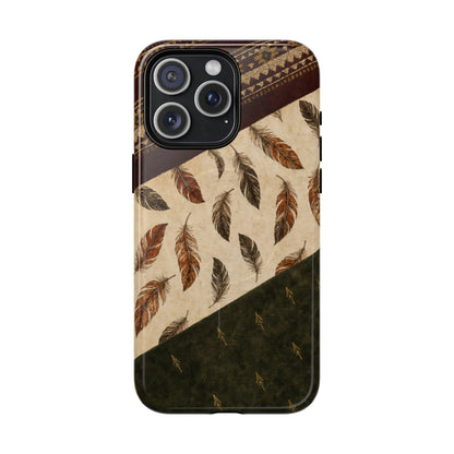Feather Aztec Swaths Magnetic Case