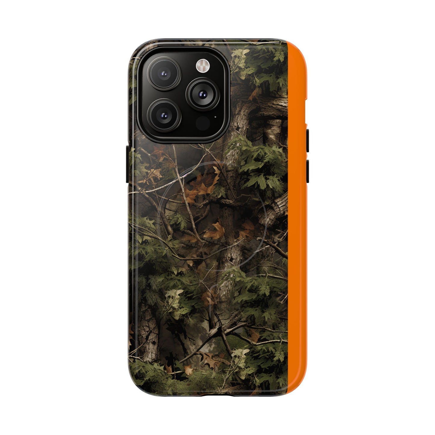 Hunting Camo Color-Block Magnetic Case