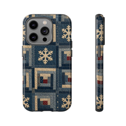 Snowflake Quilt Tough Case