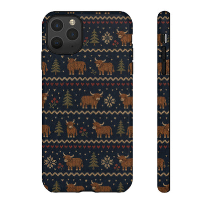 Highland Cow Sweater Tough Case