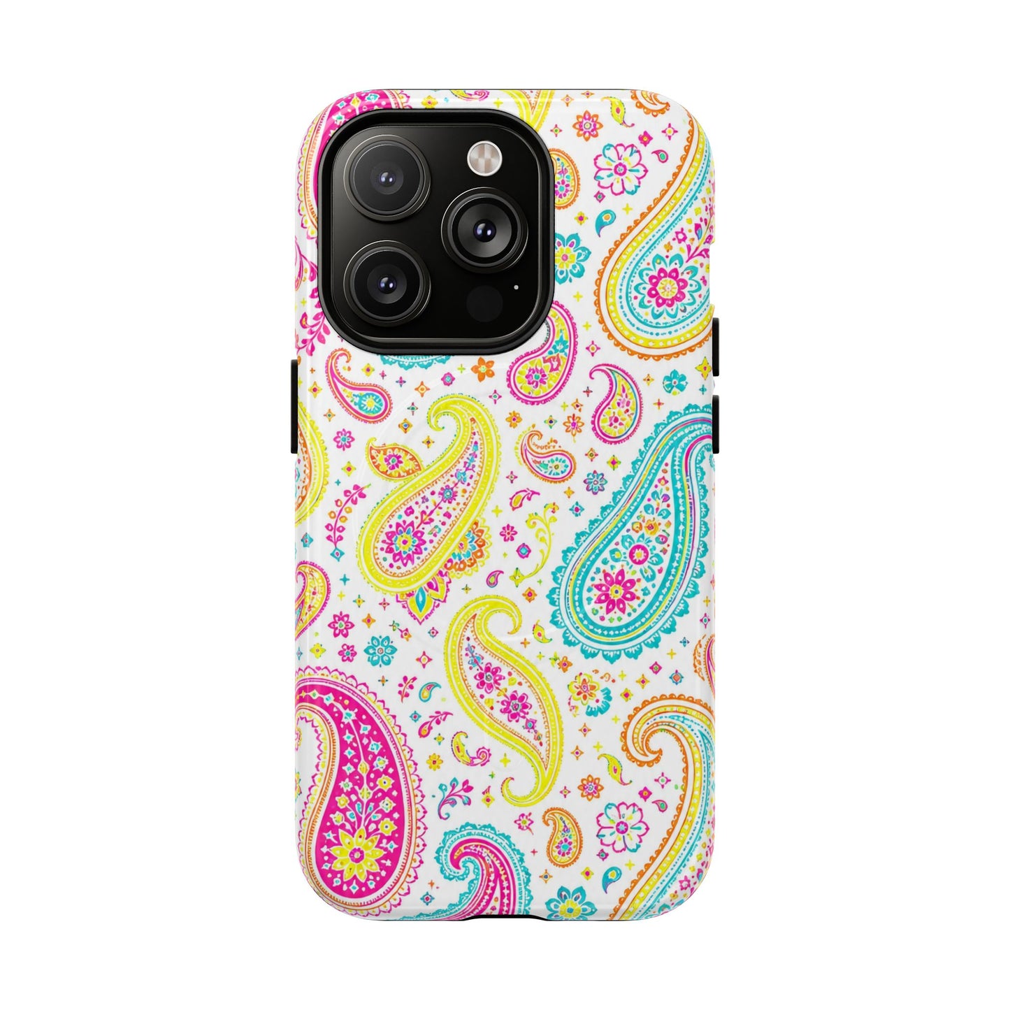 Neon Paisley Magnetic Case