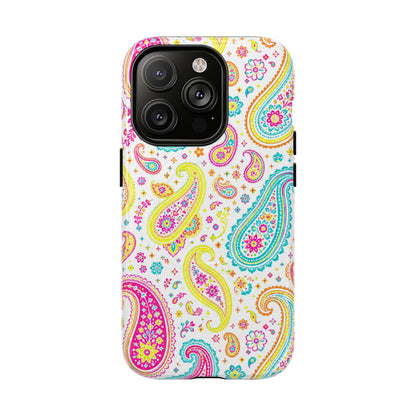 Neon Paisley Magnetic Case