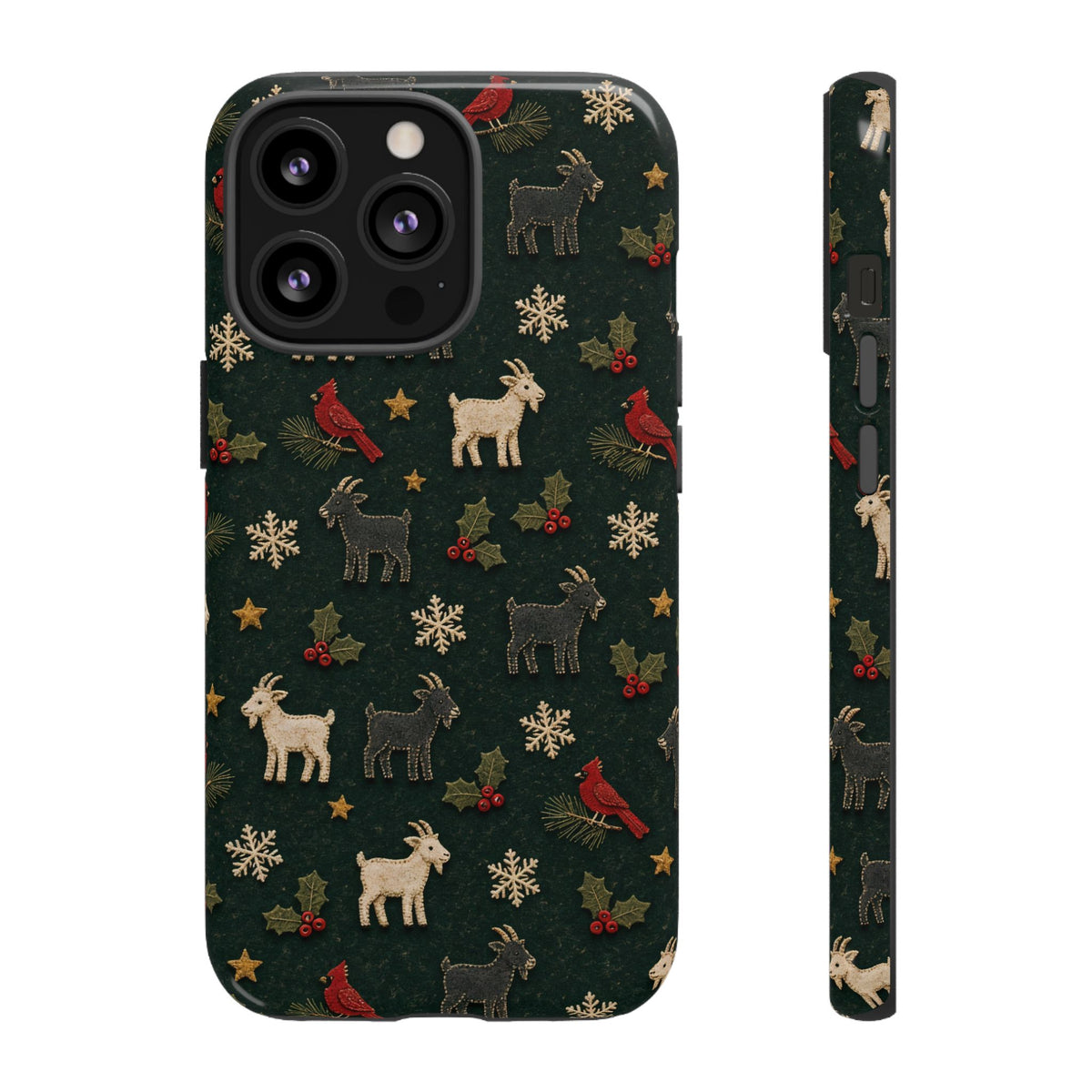 Felt Goats Cardinals Tough Case