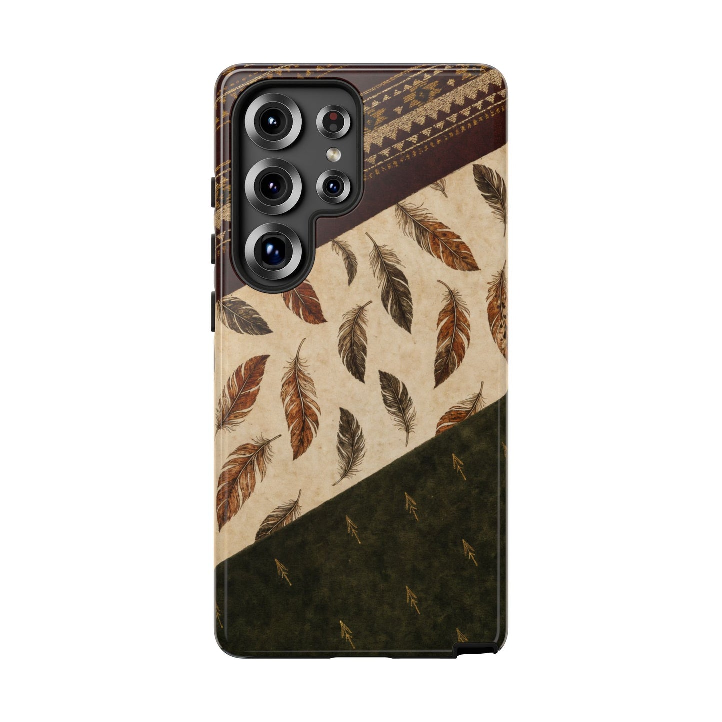 Feather Aztec Swaths Tough Case