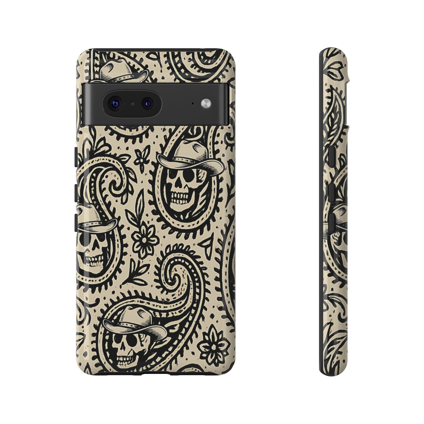 Cowboy Skull Paisley Tough Case