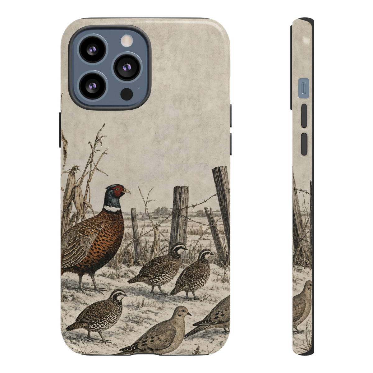 Winter Fencerow Tough Case