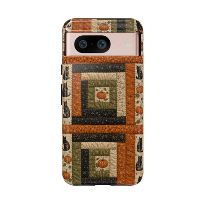 Halloween Quilt Tough Case