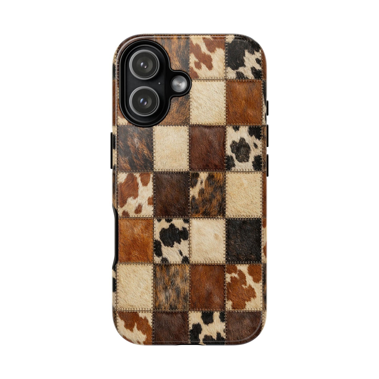 Cowhide Quilt Tough Case