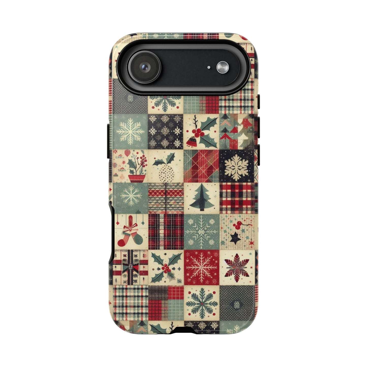 Christmas Quilt Tough Phone Case