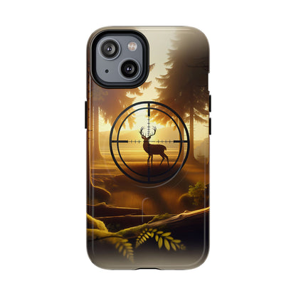 Golden Crosshairs Deer Magnetic Case