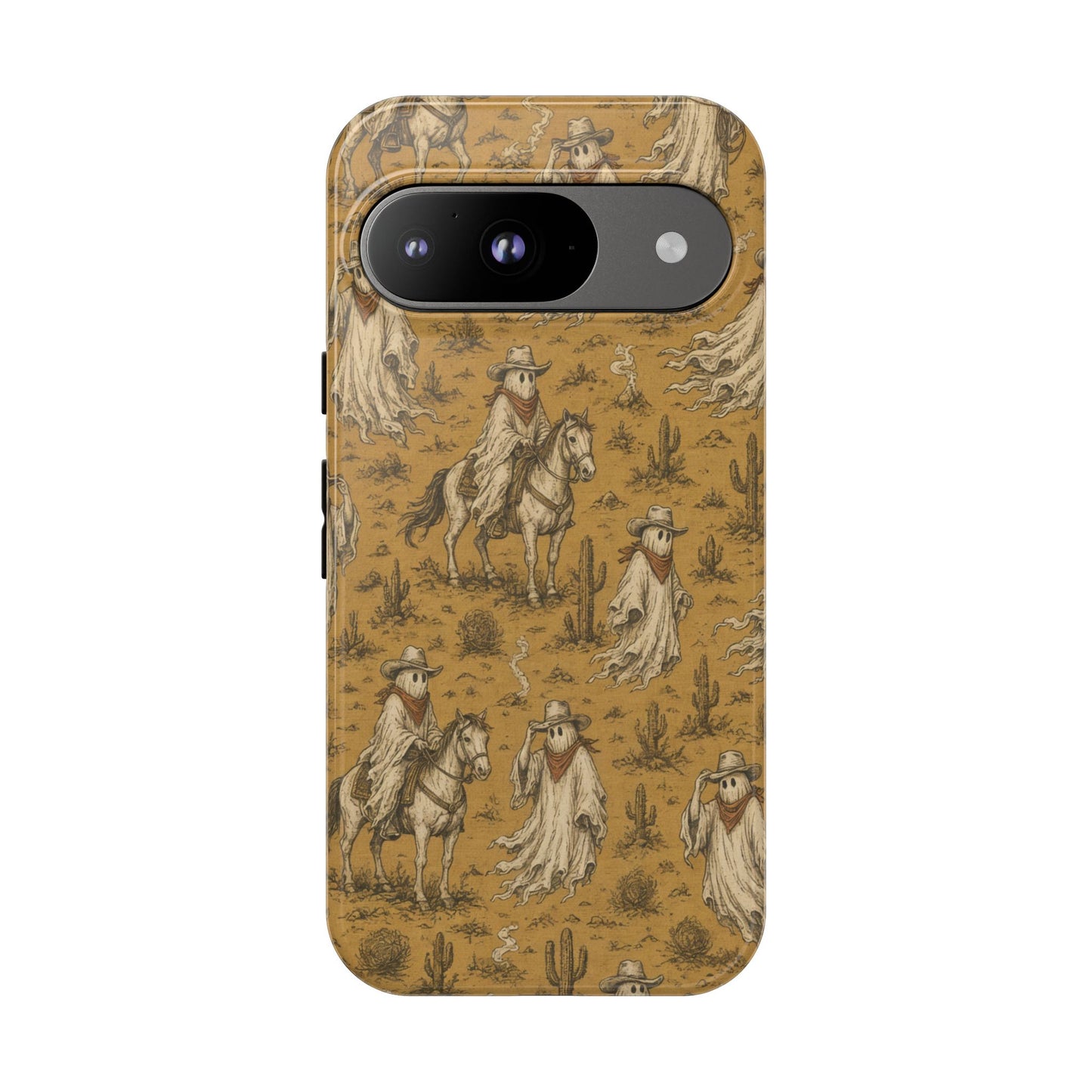 Ghost Cowboy Toile Tough Case