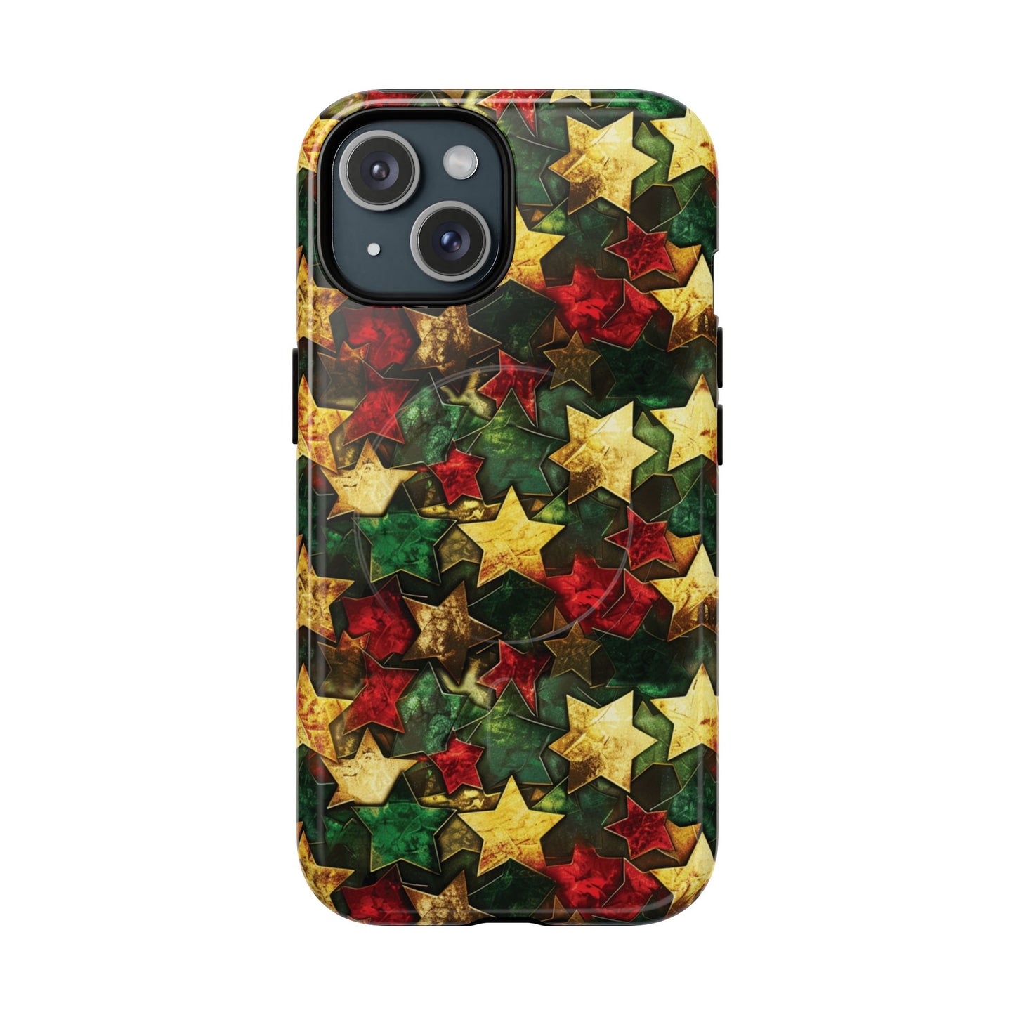 Stained Glass Stars Magnetic Case