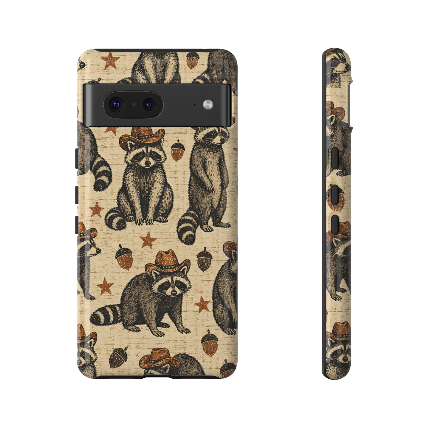 Retro Raccoon Tough Case