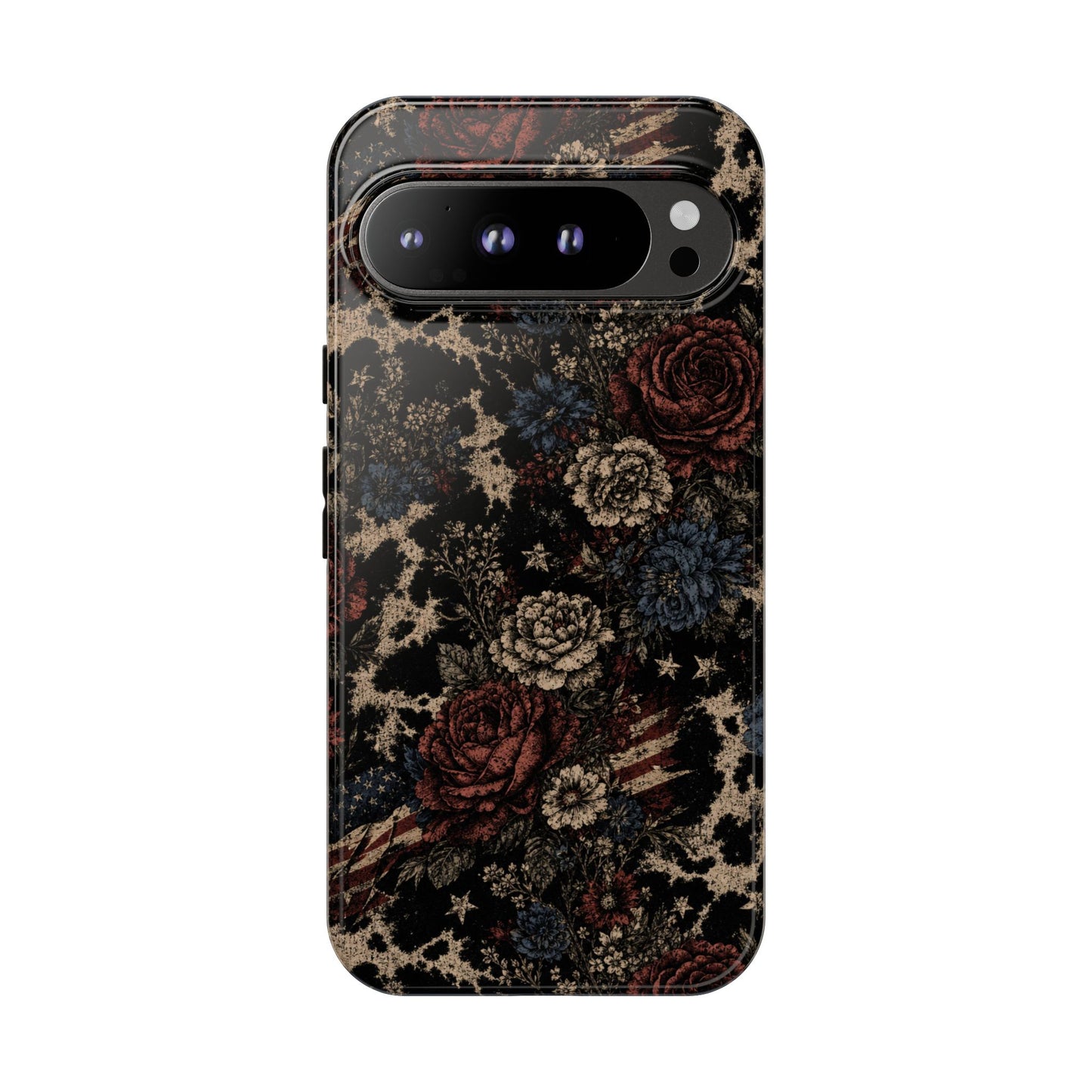 USA Cowhide Bloom Tough Case