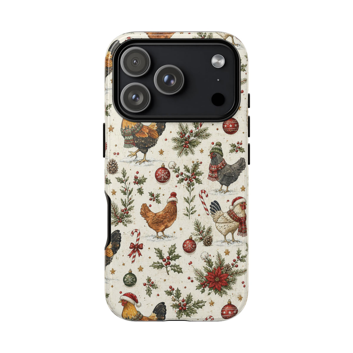Santa Hens Tough Case