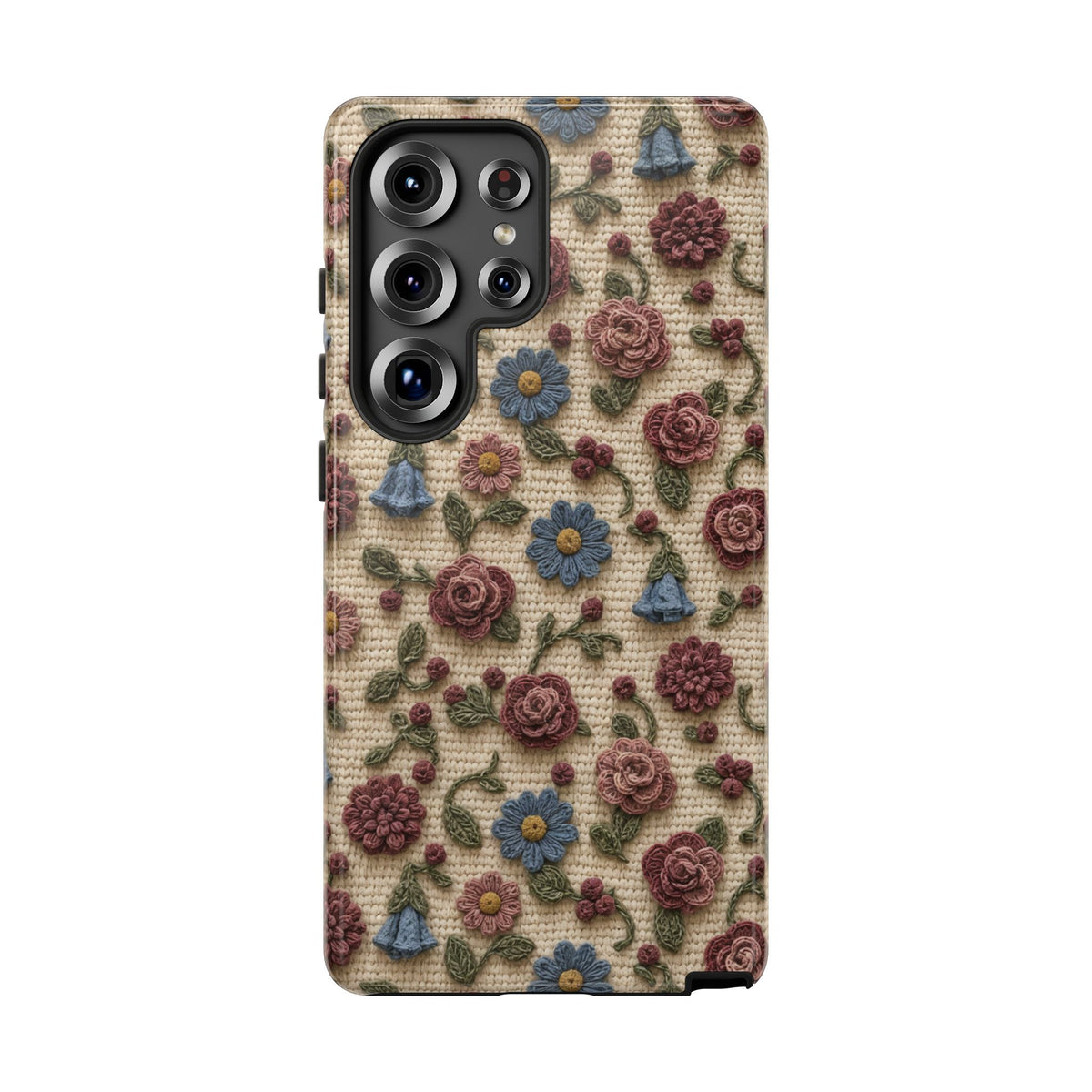 Crochet Flower Garden Tough Case