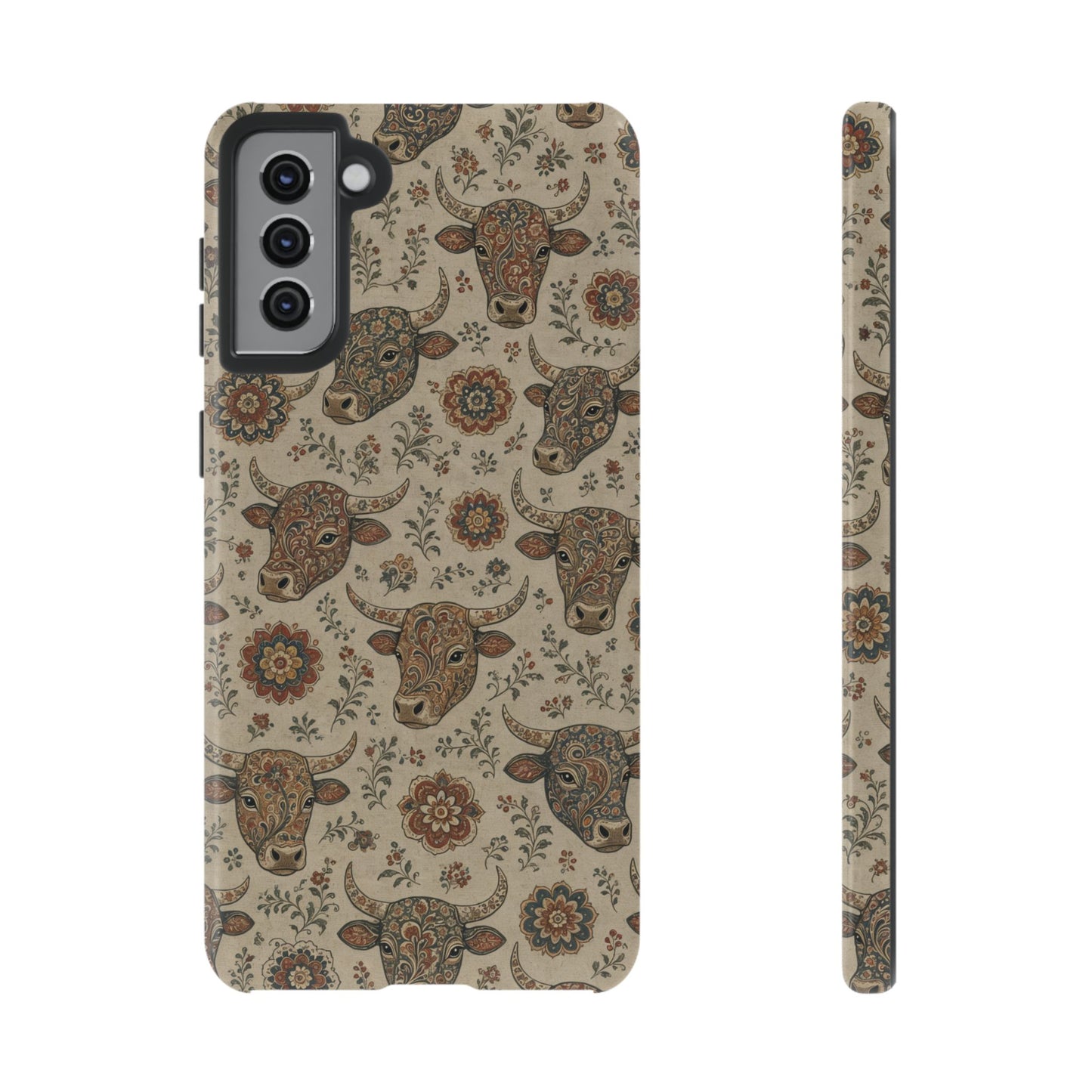 Folk Longhorn Tough Case