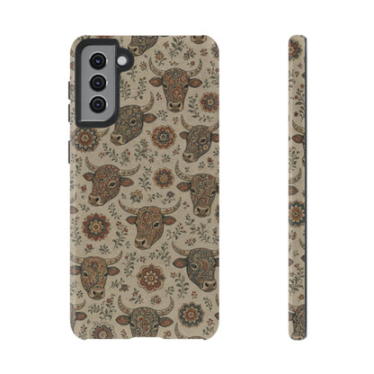 Folk Longhorn Tough Case