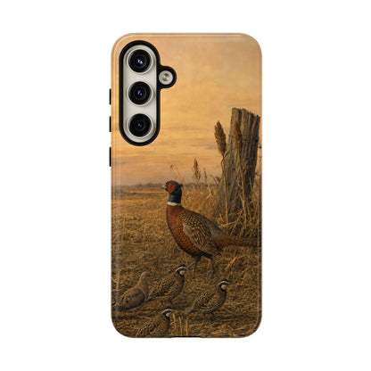 Pheasant Sunset Tough Case