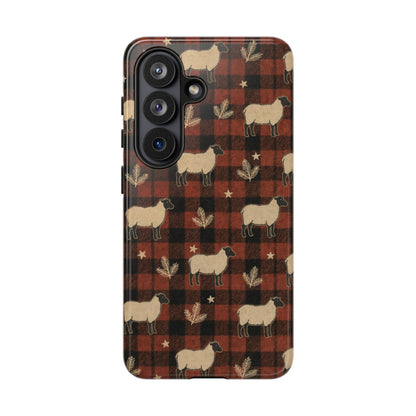 Plaid Sheep Tough Case