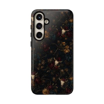 Bull Skull Bloom Tough Case