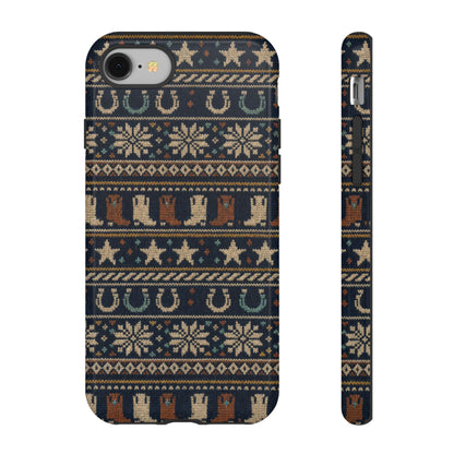 Fair Isle Boots Tough Case