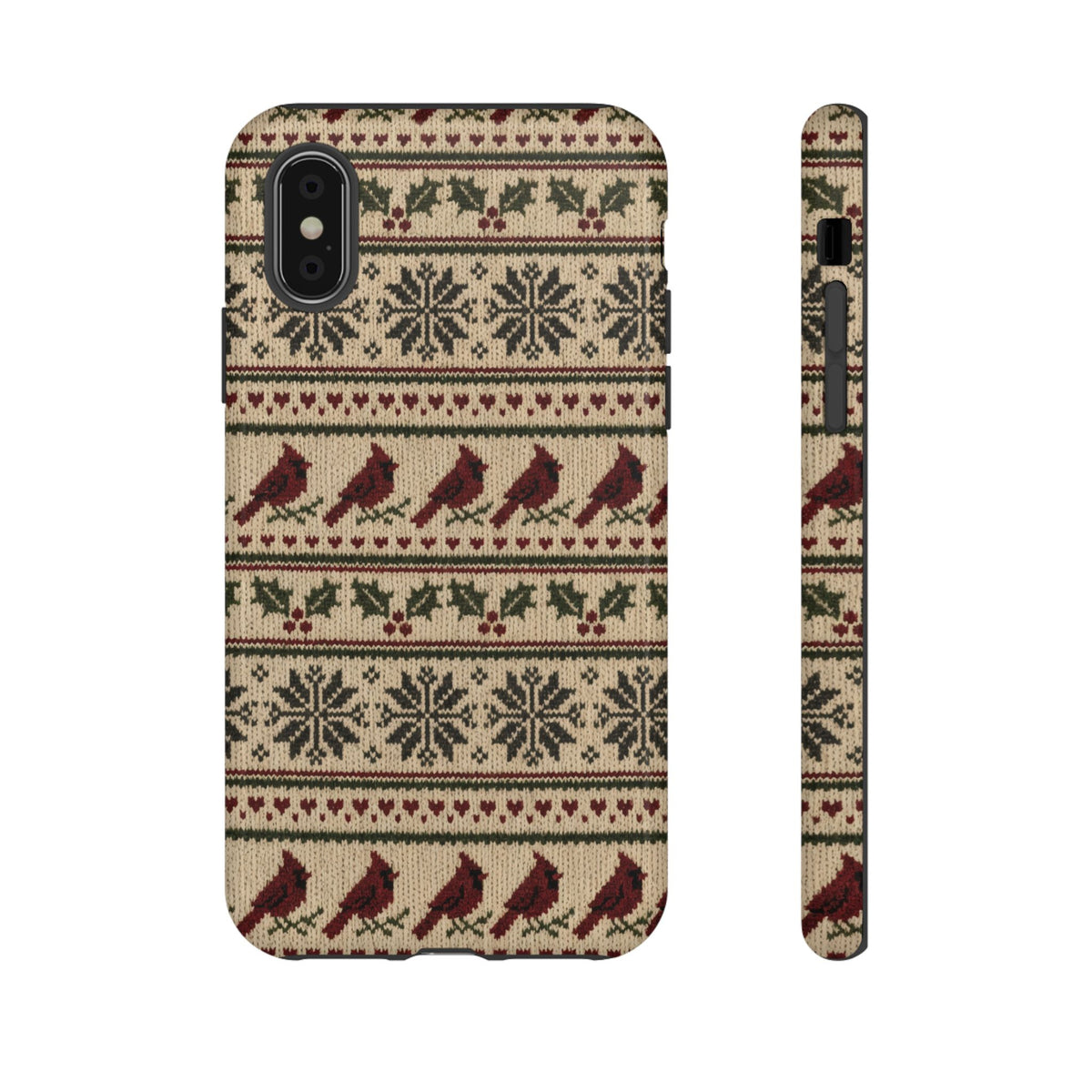 Fair Isle Cardinals Tough Case