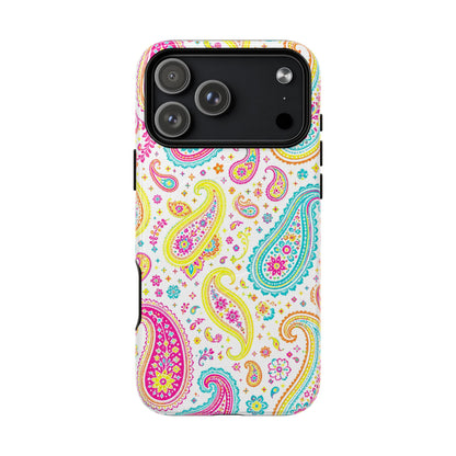 Neon Paisley Magnetic Case