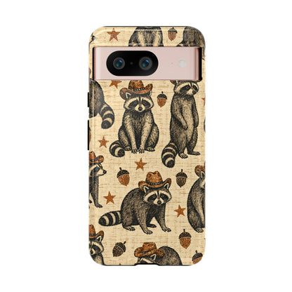 Retro Raccoon Tough Case