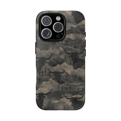 Camo Longhorns Tough Case