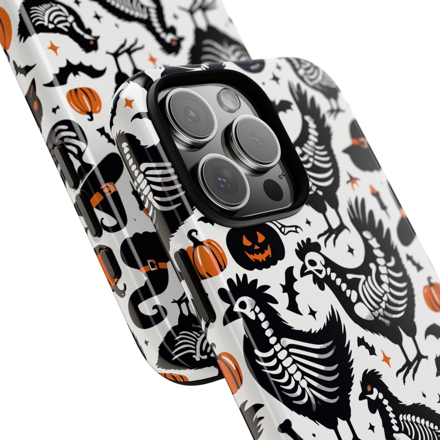 Skeleton Chickens Tough Phone Case