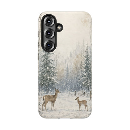 Snowy Doe Tough Case