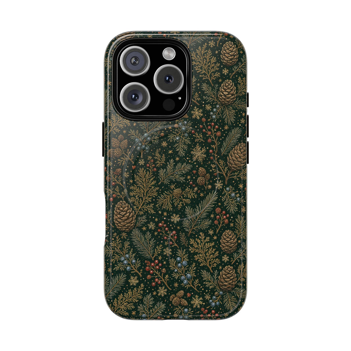 Winter Evergreens Magnetic Case