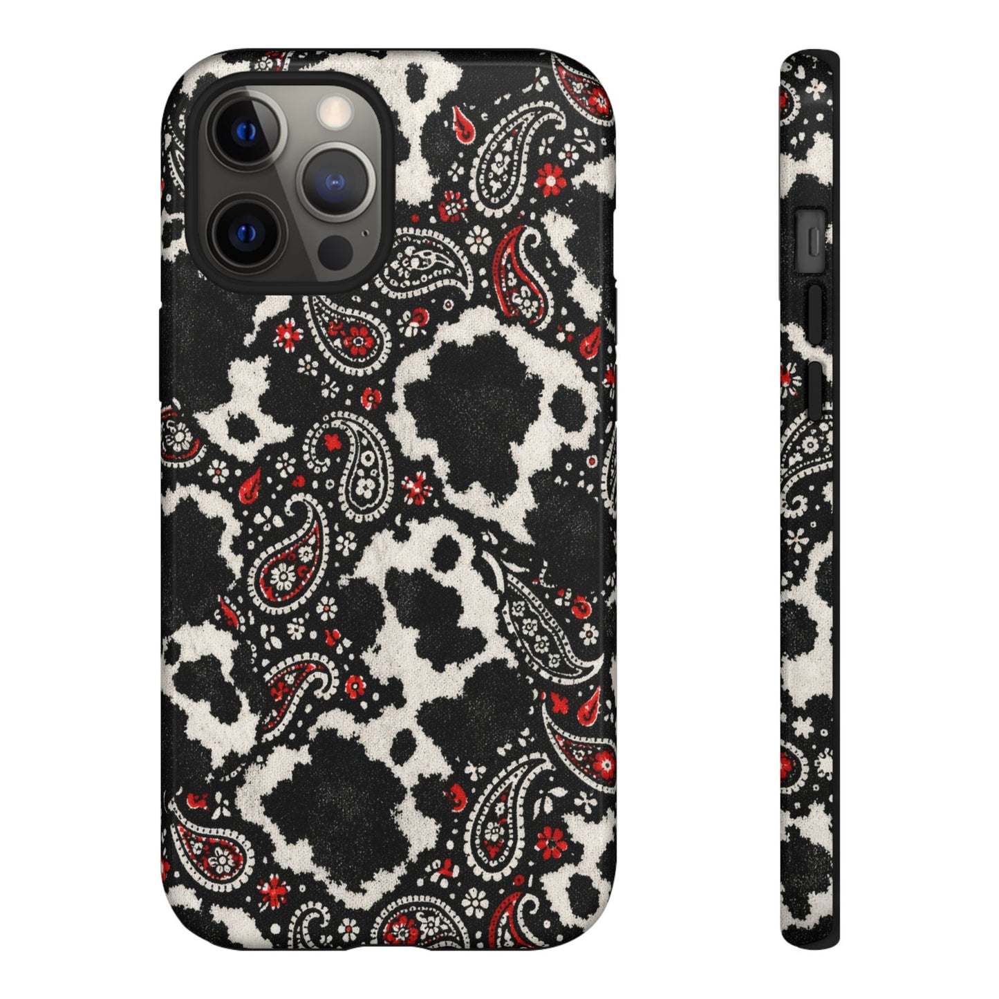 Paisley Cowhide Tough Case