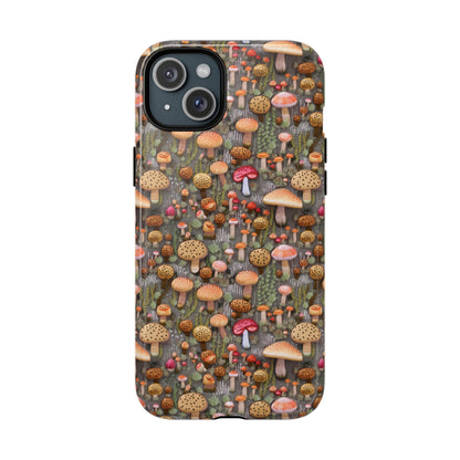 Pink Mushroom Magnetic Case