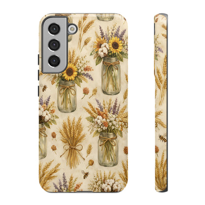 Wheat + Mason Jars Tough Case