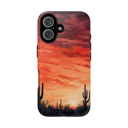 Desert Sunset Swaths Tough Case