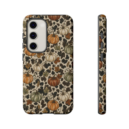 Cowhide Pumpkin Patch Tough Case