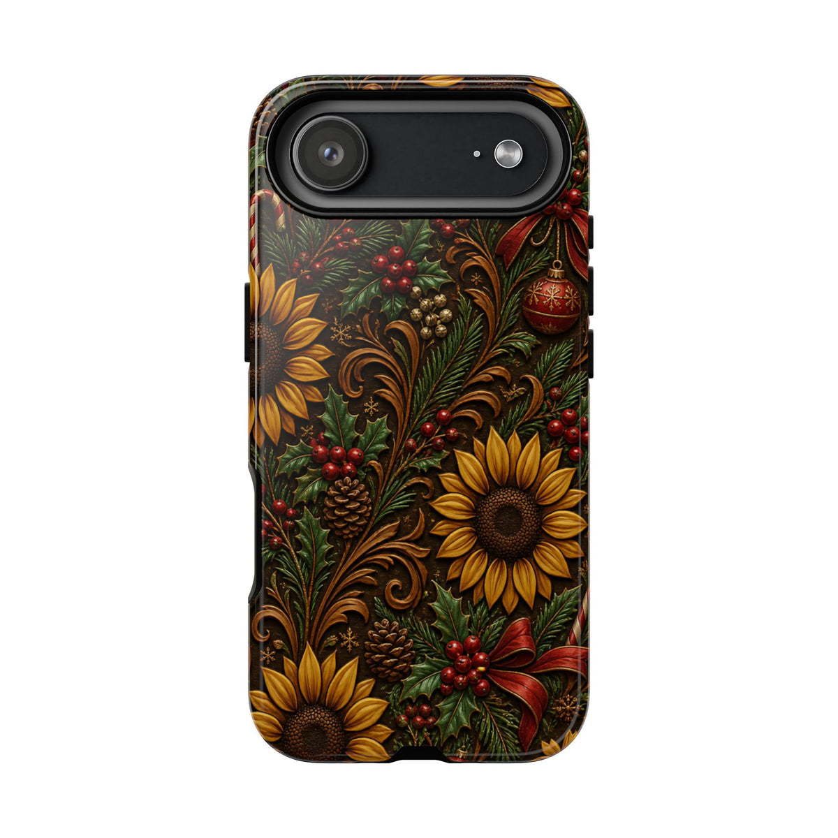 Christmas Sunflowers Tough Case