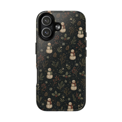 Midnight Snowmen Magnetic Case