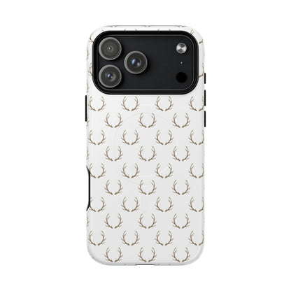 White Antlers Magnetic Case