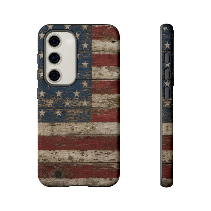 Barnwood Flag Tough Case